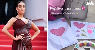 "My favorites in the world” - Cristiano Ronaldo’s partner Georgina Rodriguez shows off adorable pictures drawn by her kids