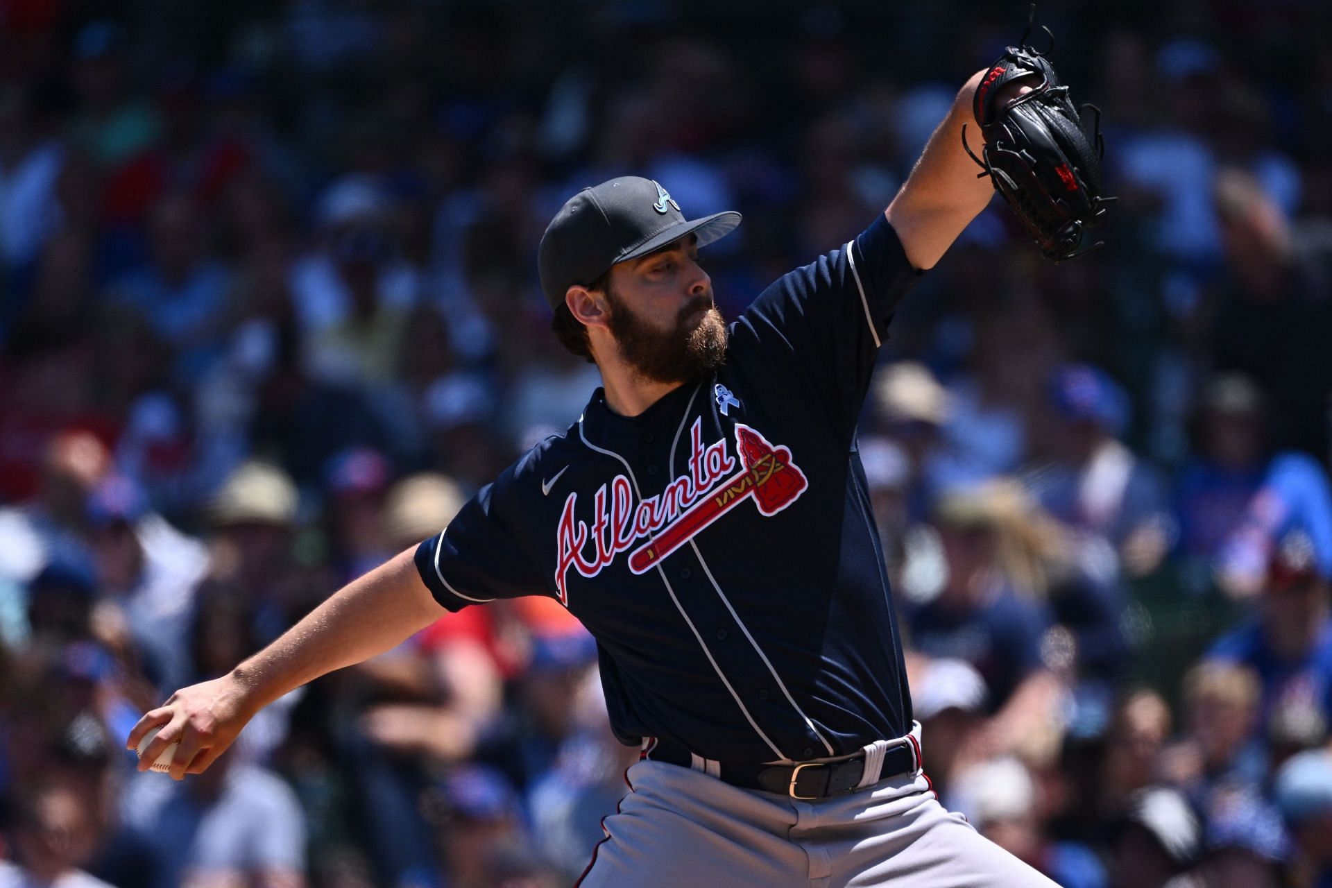 Braves starter Ian Anderson — old soul, gamer, identical twin — was