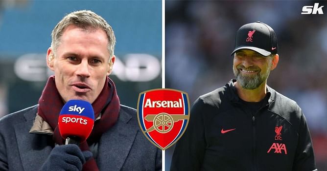 "He must wish" - Jamie Carragher claims Liverpool's Jurgen Klopp will be envious of Arsenal's squad