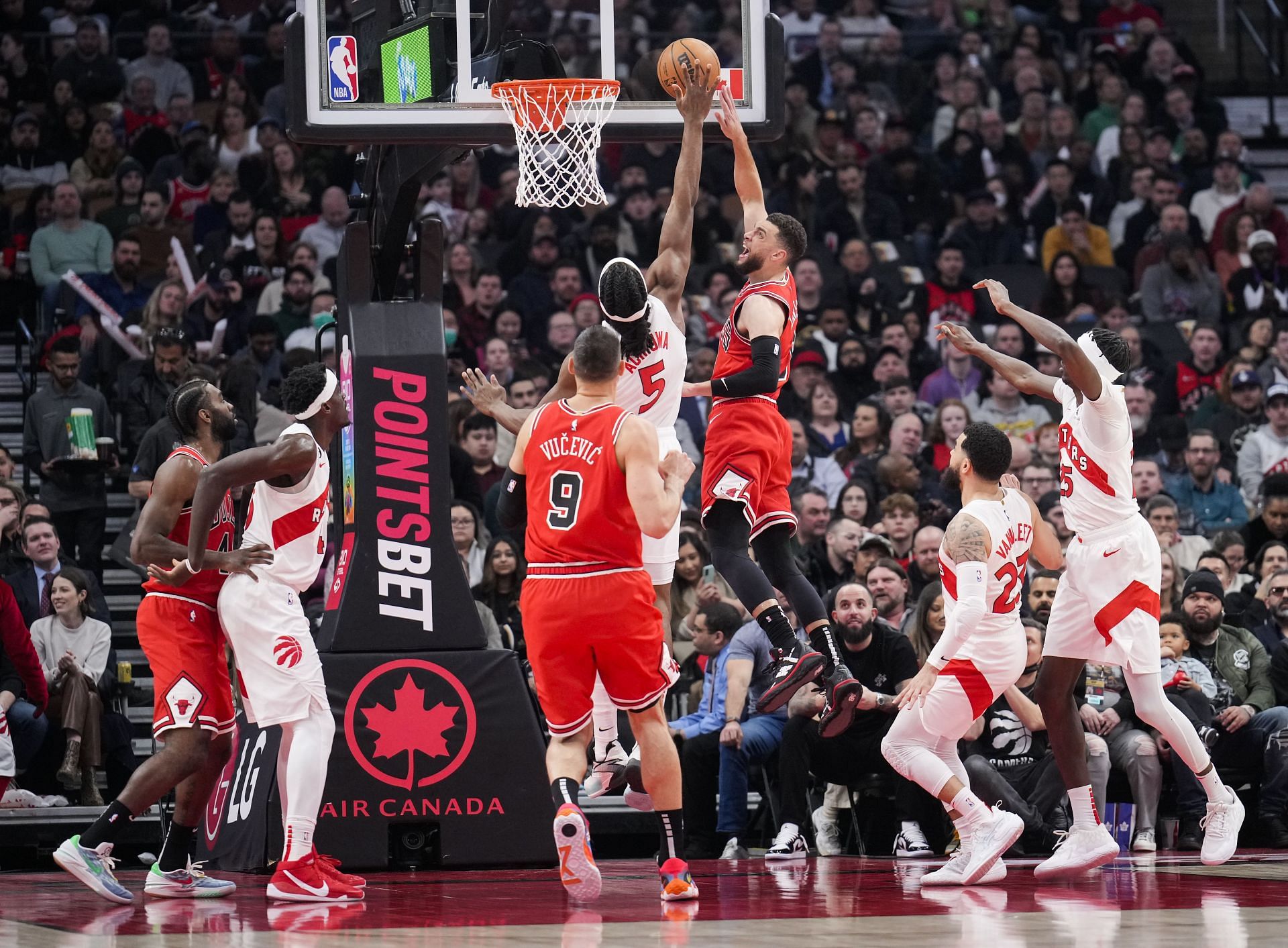 Chicago Bulls v Toronto Raptors