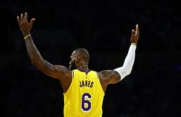 "He SHOULD get 15 or 20 rebounds!" - Skip Bayless questions LeBron James inability to average more than 7 rebounds for career