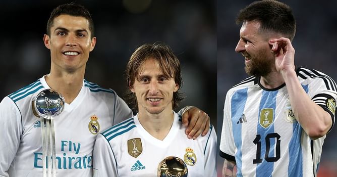 "He is the best player in history" - Luka Modric has already taken his side in the Lionel Messi vs Cristiano Ronaldo debate