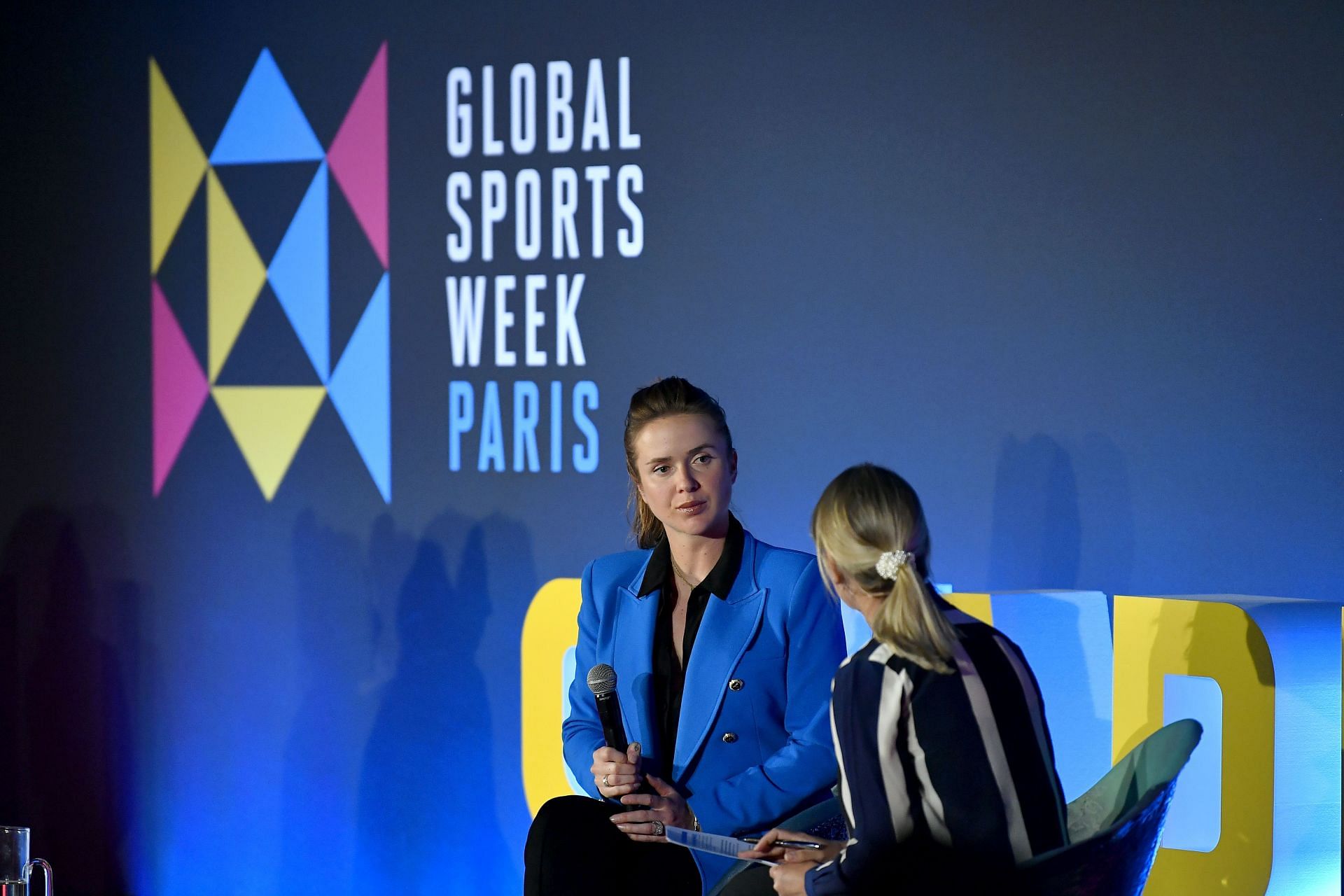Elina Svitolina at the Global Sport Week : Day Three