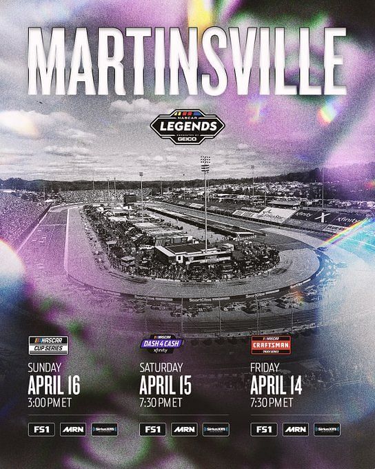 NASCAR 2023 Where to watch NOCO 400 at Martinsville Speedway race