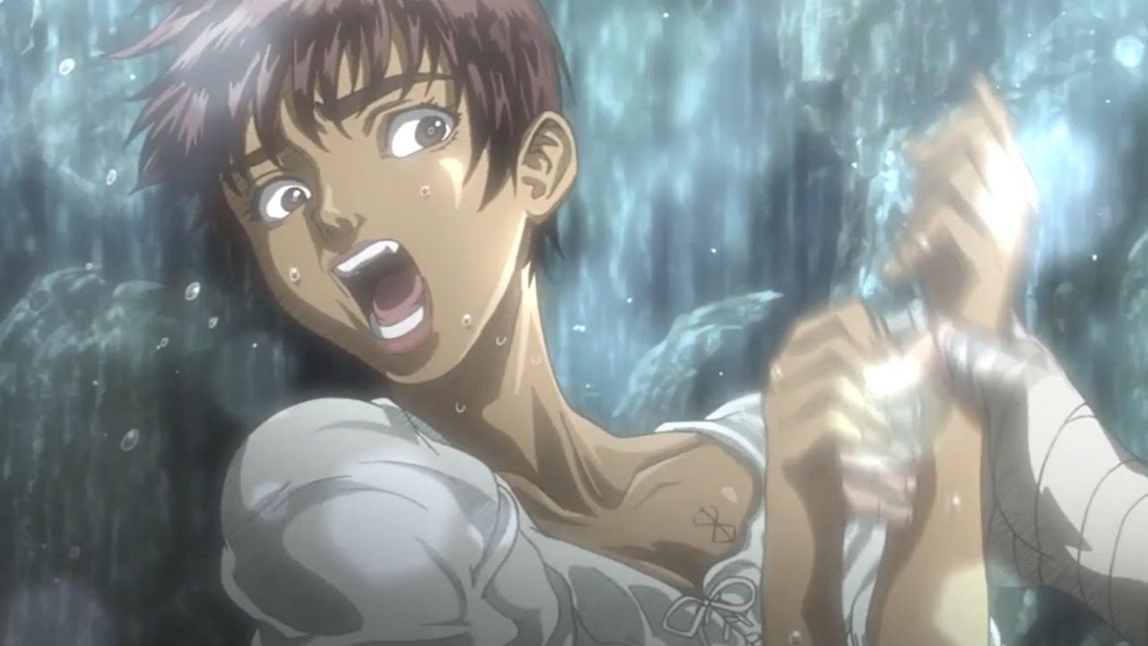 Casca as seen in the Berserk anime (Image via Millepensee, GEMBA)