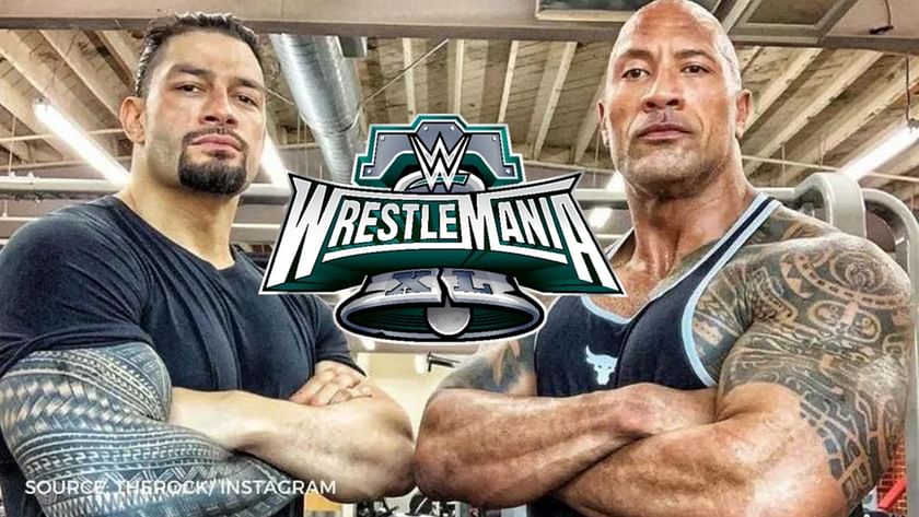 Roman Reigns vs the Rock WrestleMania 40: What if a third WWE star