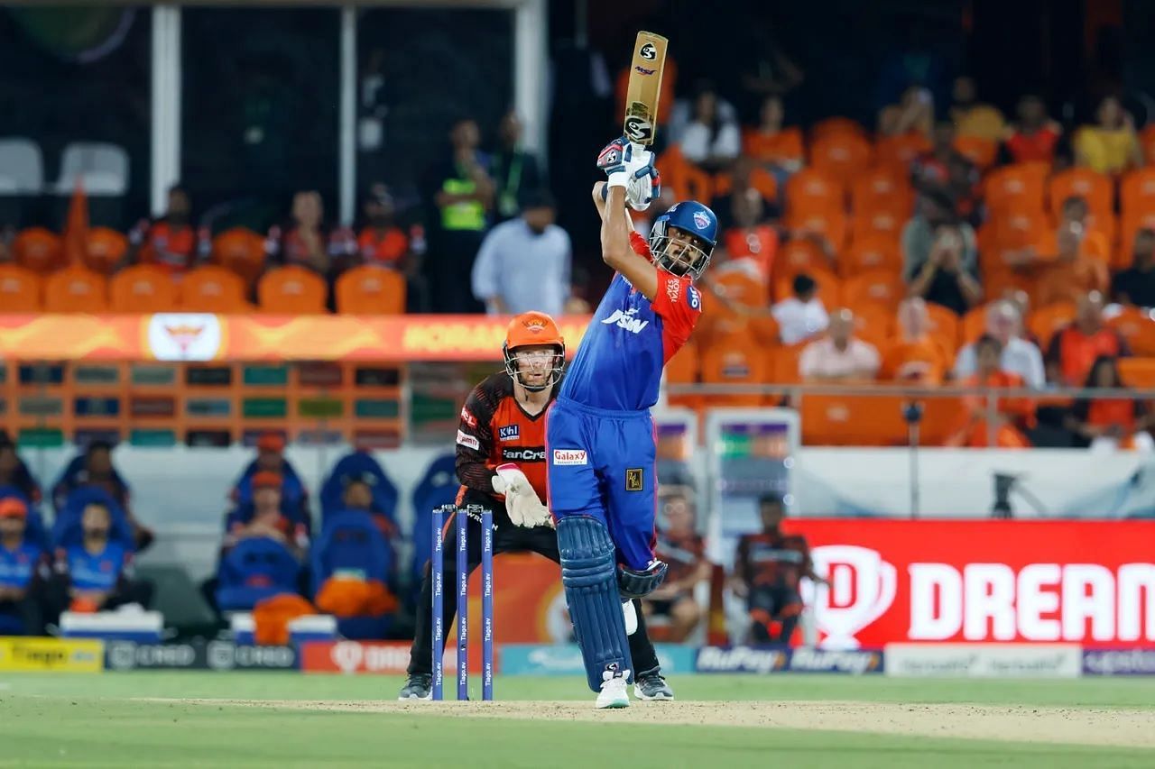 Axar Patel played a responsible knock during the Delhi Capitals