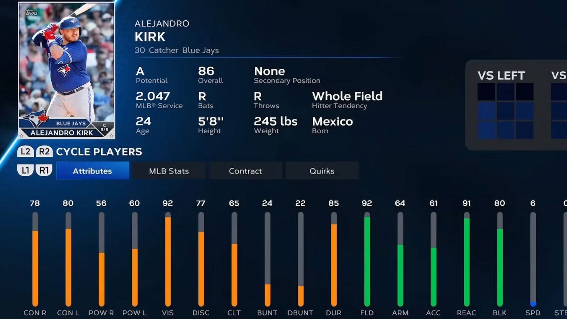 MLB The Show 22 - Alejandro Kirk