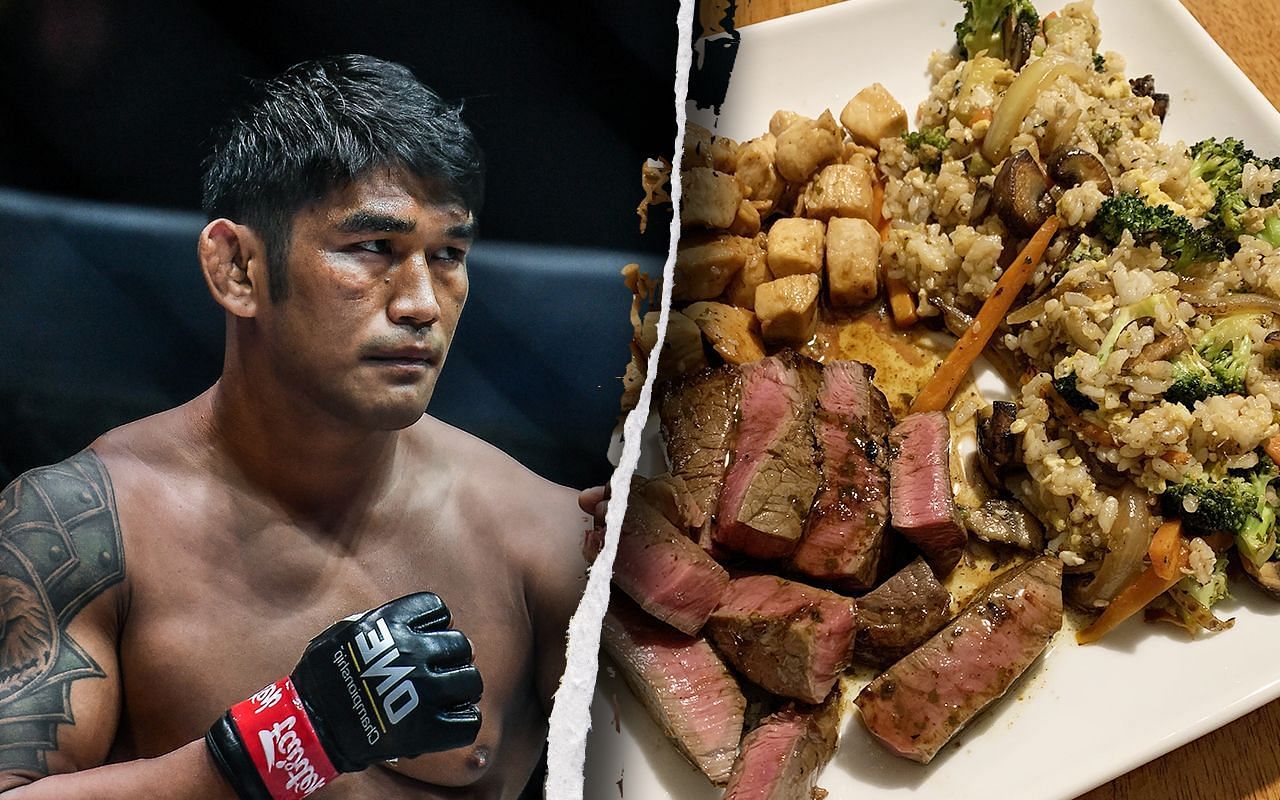 Aung La N Sang says steak and fried rice is his go-to victory meal. | [Photos: ONE Championship]