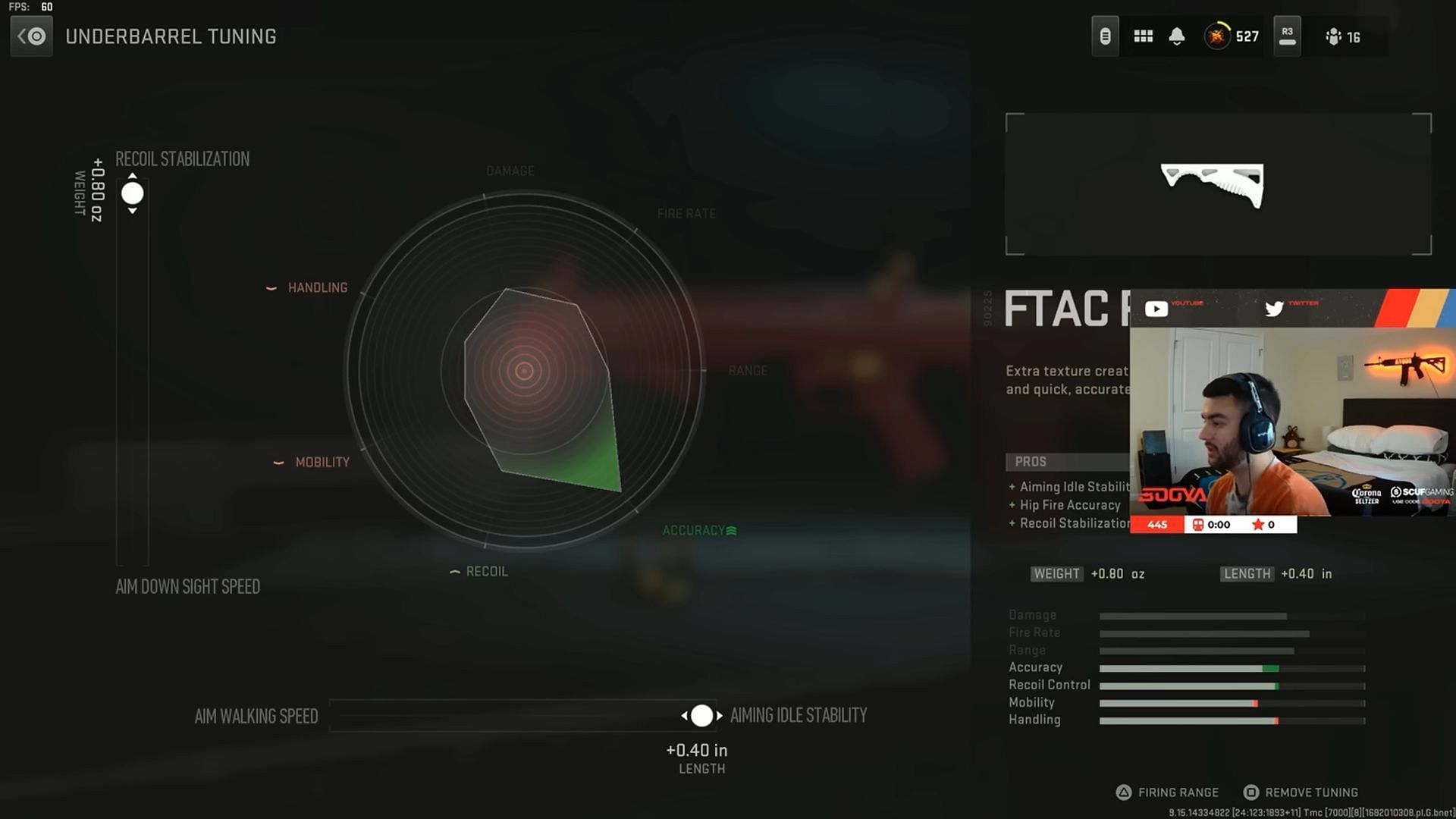 Tuning for FTAC Ripper 56 (Image via Activision and YouTube/FaZe Booya)