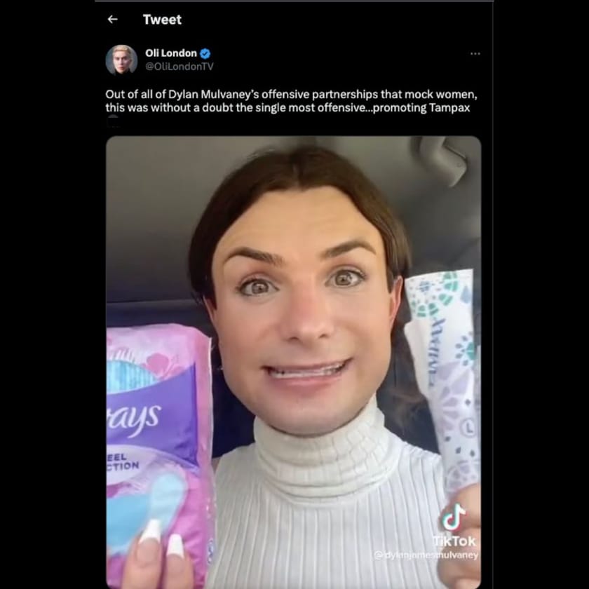 Fact Check: Is Dylan Mulvaney in a Tampax commercial? Viral tweet debunked