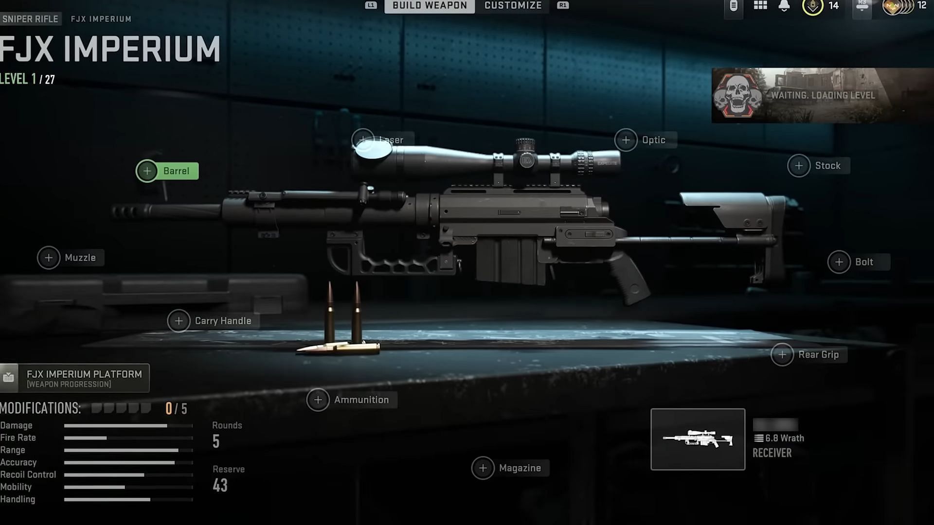 Intervention Sniper Rifle