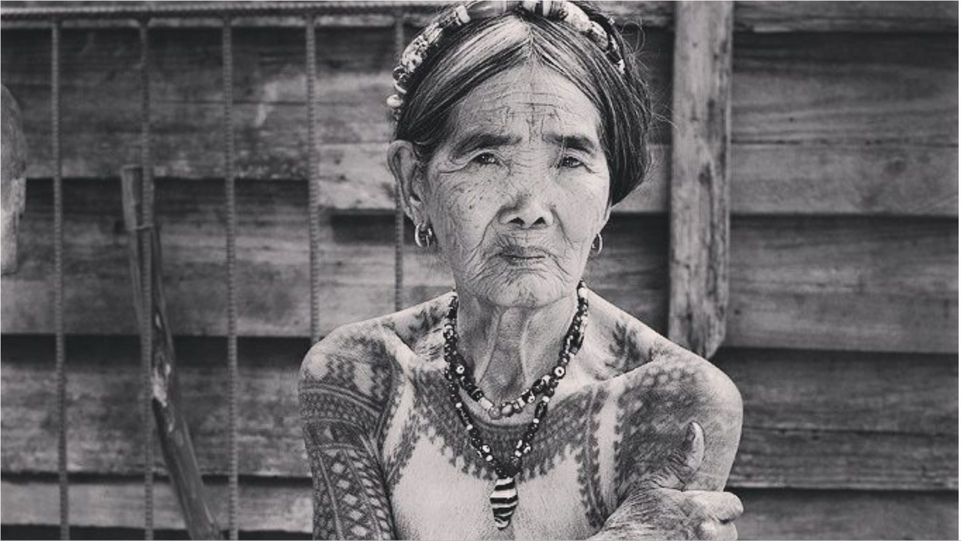 Apo Whang-Od started learning tattooing at a very young age (Image via apowhangod/Instagram)