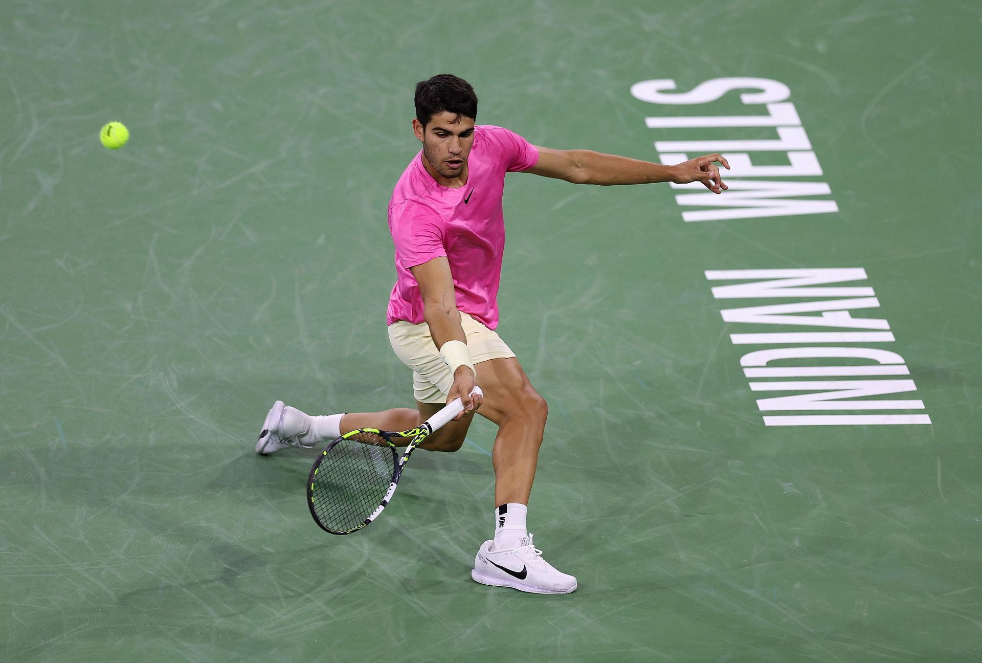 Carlos Alcaraz at the BNP Paribas Open