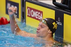 Leon Marchand surpasses Michael Phelps' 200 meter IM Pro Swim Series record