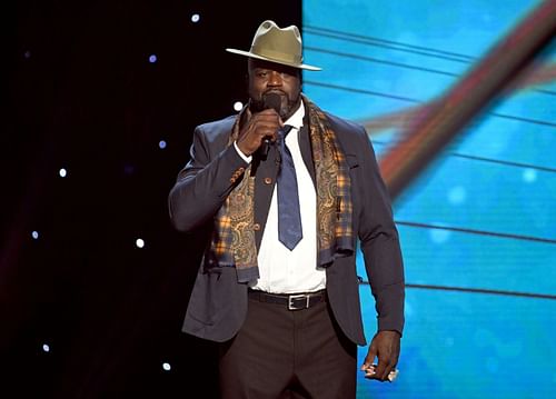 Shaquille O'Neal at the 2019 NBA Awards