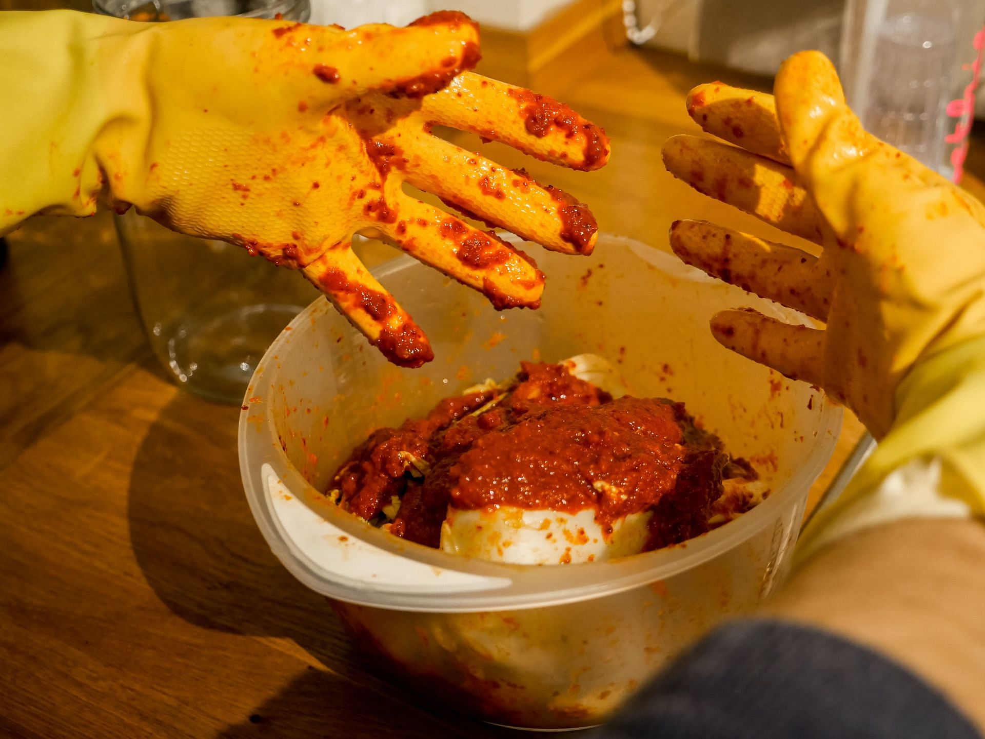 The probiotic content makes kimchi good for you (Image via Unsplash/Matt Seymour)