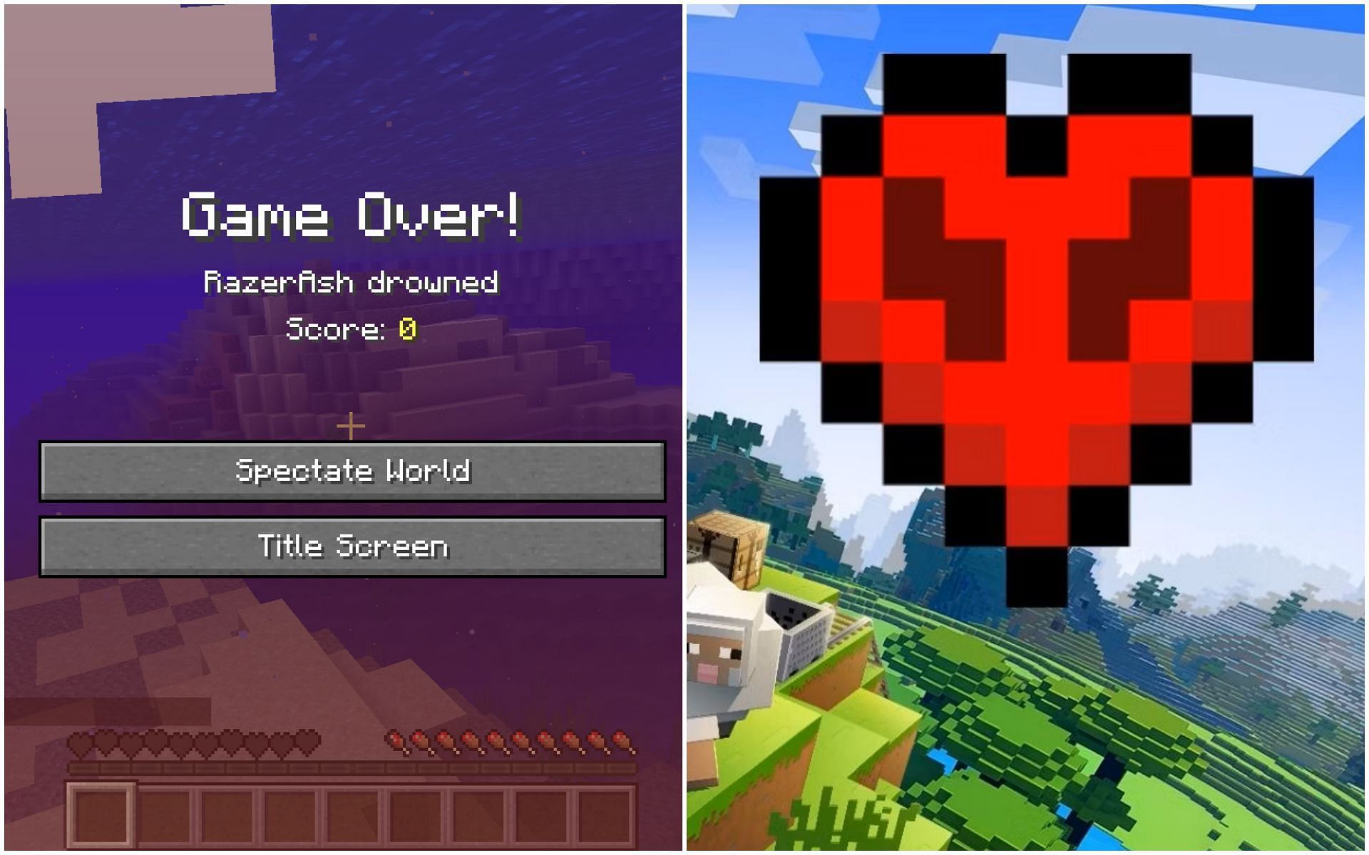 Players can get their Minecraft hardcore worlds back with a simple trick (Image via Mojang)