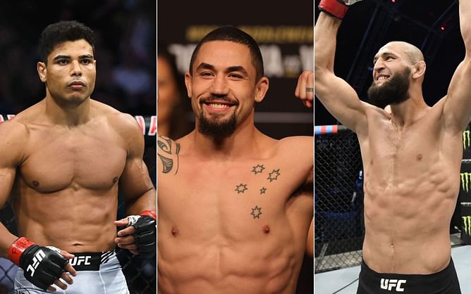 Robert Whittaker opens up on potential Khamzat Chimaev and Paulo Costa matchups