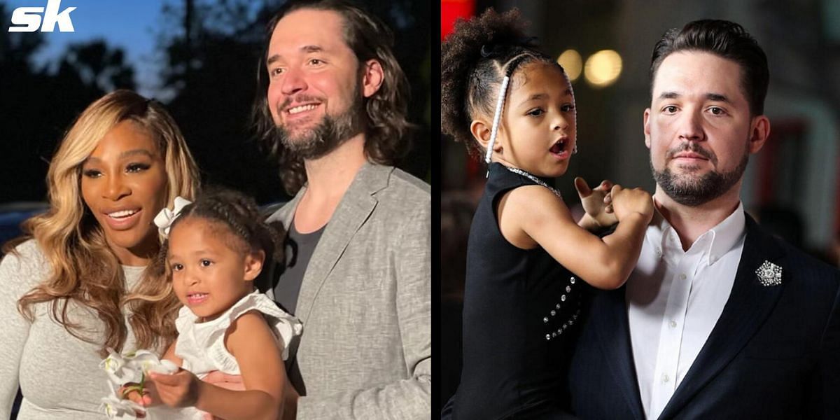 Serena Williams, Alexis Ohanian and their daughter Olympia Ohanian