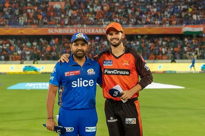 IPL 2023 : मुंबई इंडियंस की पहले बल्लेबाजी, सनराइज़र्स हैदराबाद ने उमरान मलिक को नहीं किया शामिल