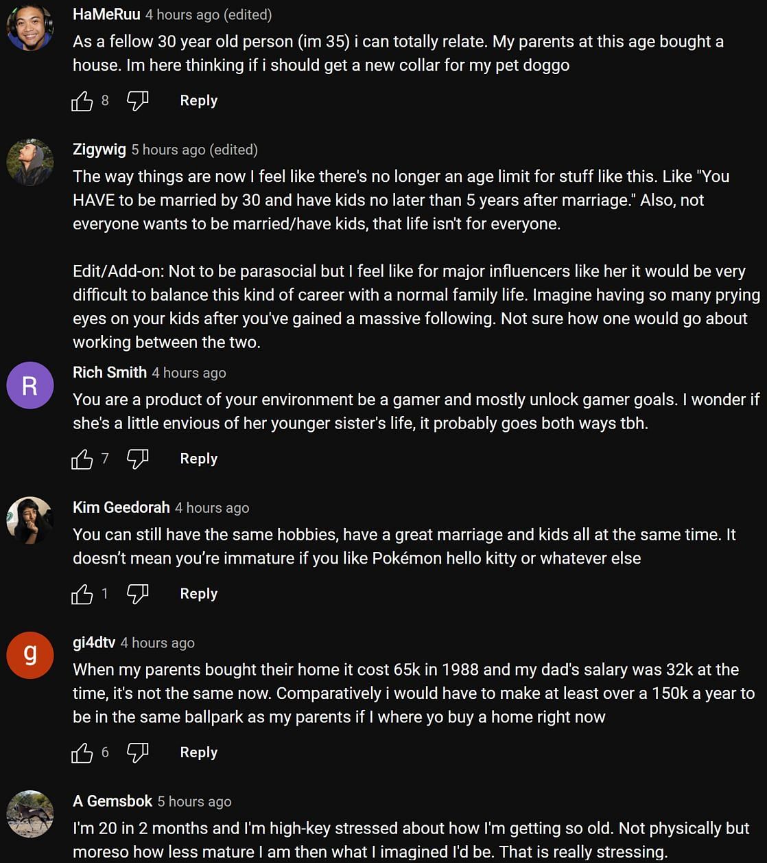 Fans in the YouTube comments section weighing in on the streamer&#039;s clip (Image via Jeru TV/YouTube)