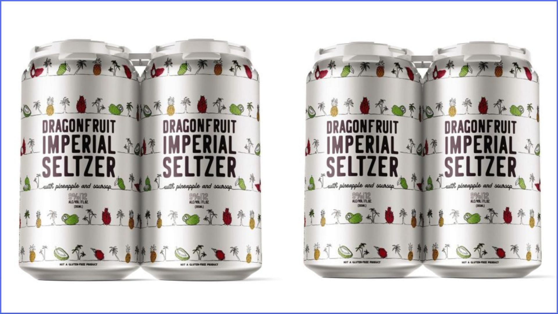 State of Brewing Dragonfruit Imperial Hard Seltzer (Image via Aldi&#039;s)