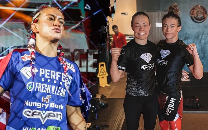 Alyse Anderson works with Rose Namajunas ahead of ONE Fight Night 10 clash with Stamp Fairtex
