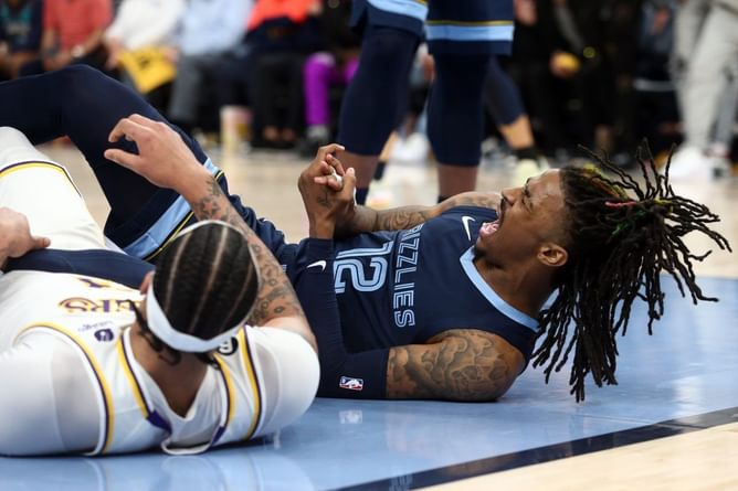 Ja Morant injury update- Grizzlies star says his status for game 2 is jeopardy after suffering a hand injury