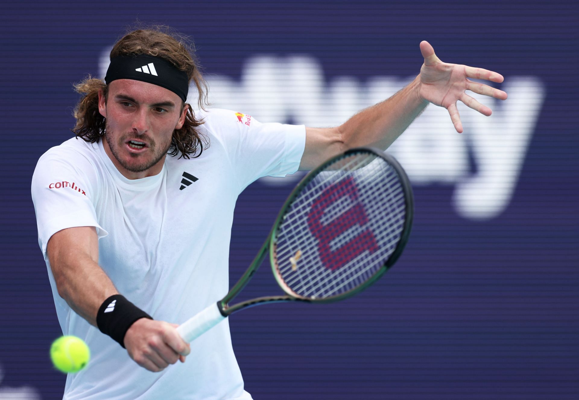 Stefanos Tsitsipas at the 2023 Miami Open