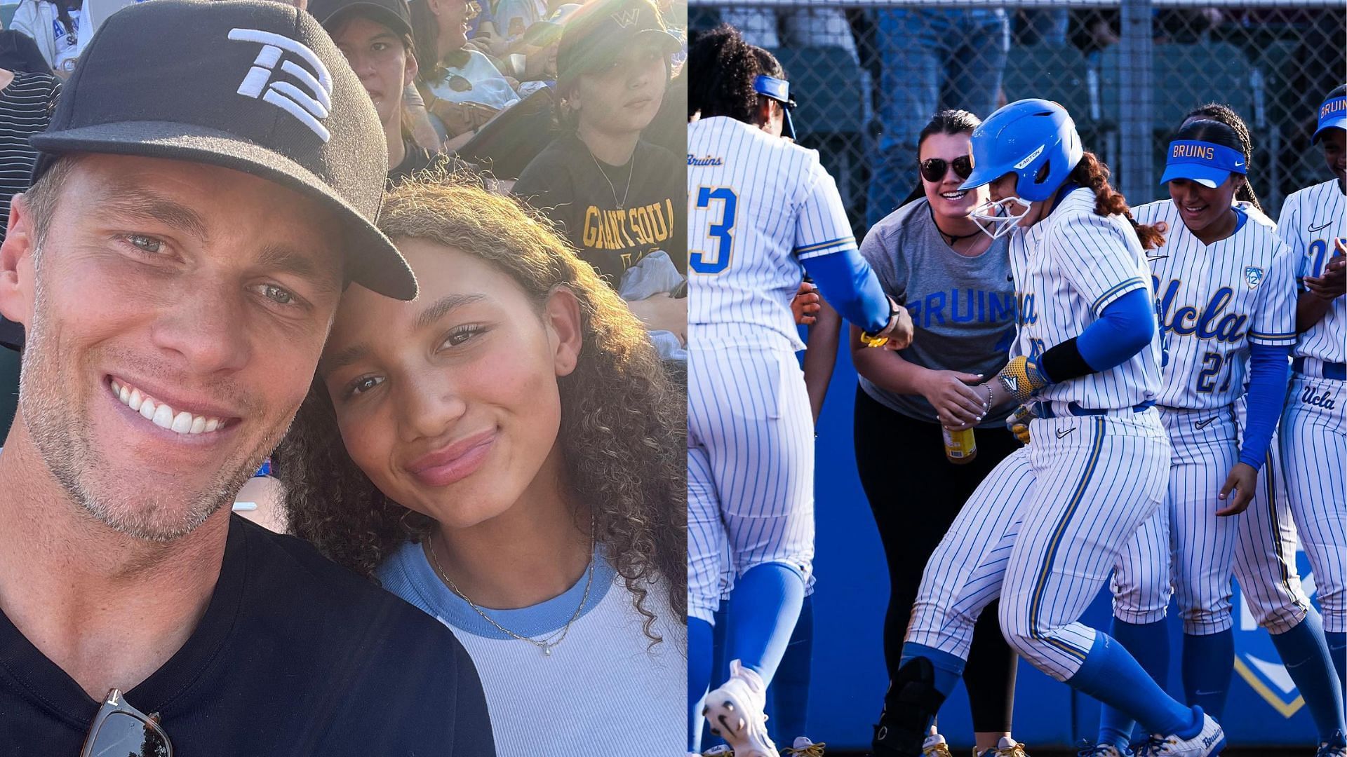 In Photos: Tom Brady celebrates niece Maya, UCLA softball's 7-3 win against  Arizona State