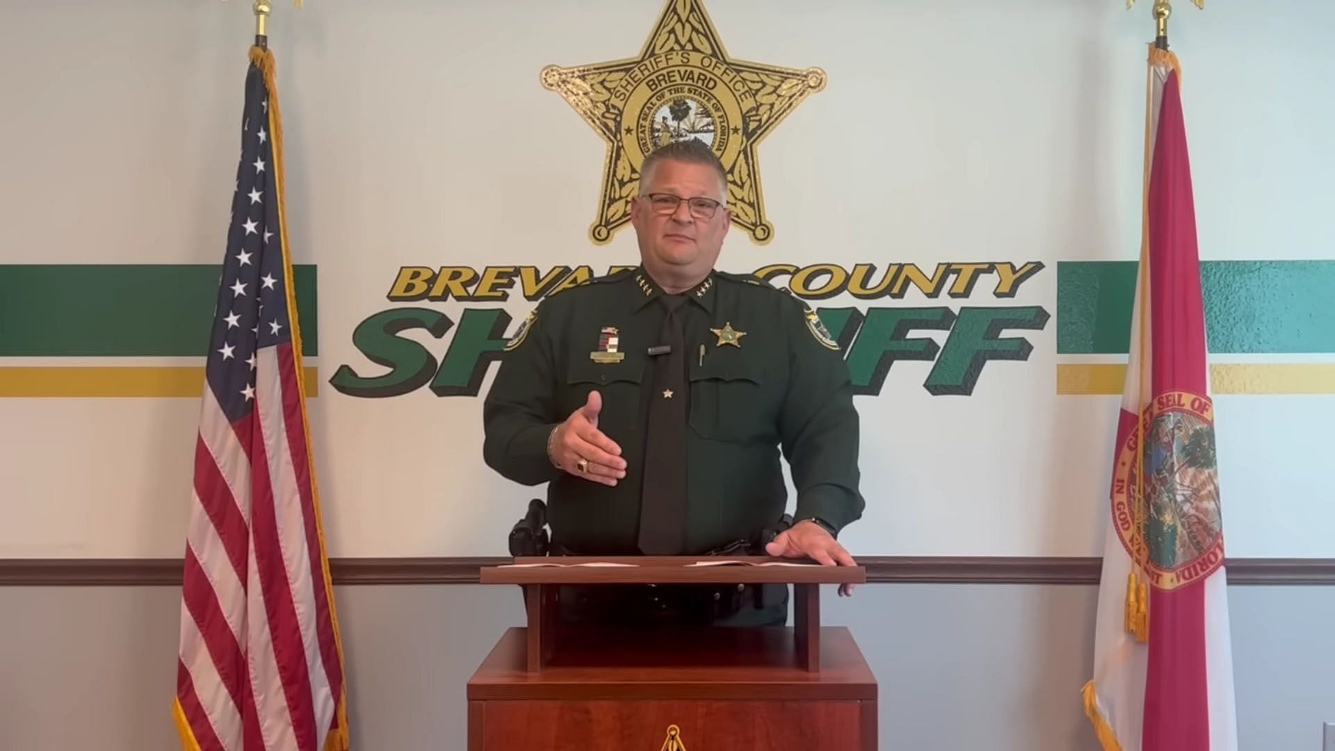 Sheriff Ivey (Image via YouTube/@Brevard Sheriff)