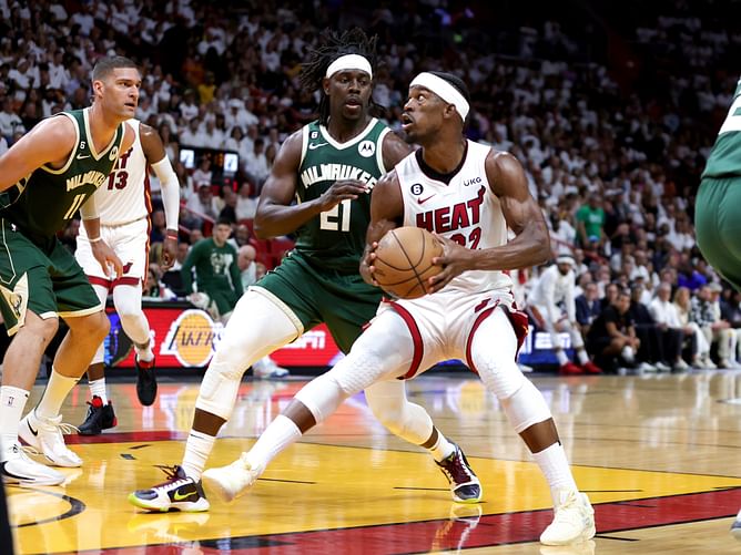 "Aaron Rodgers may want to sell his stake" - Colin Cowherd trolls the Milwaukee Bucks after Jimmy Butler destroys them in Game 4