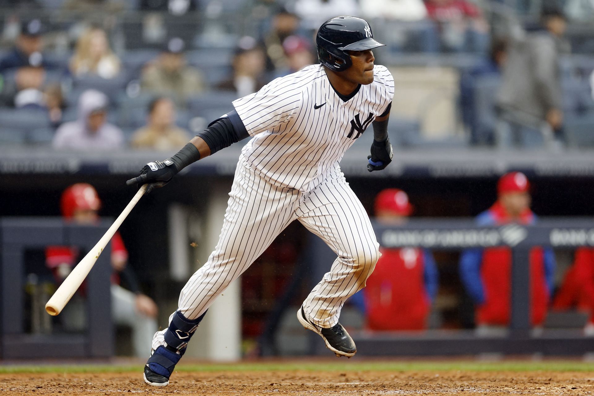 Franchy Cordero has been forced into action for the New York Yankees