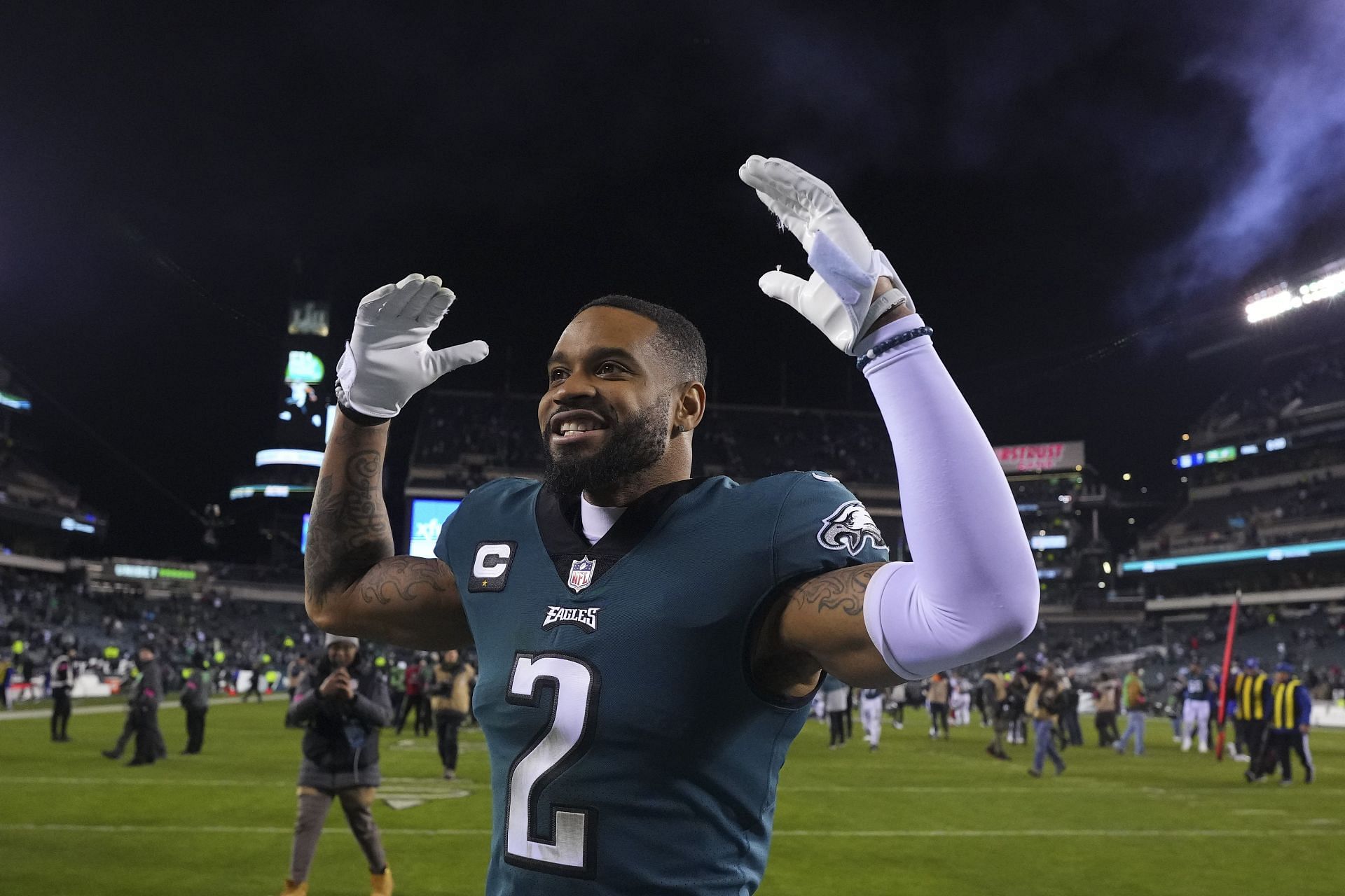 Darius Slay is back for another run with the Eagles