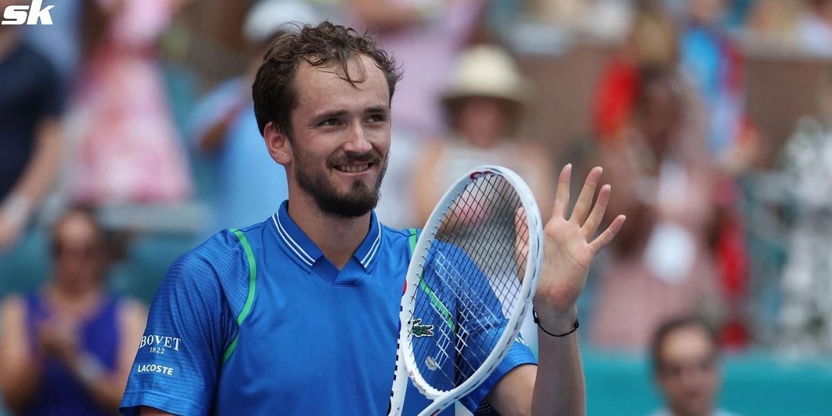 Daniil Medvedev reaches 2023 Miami Open final