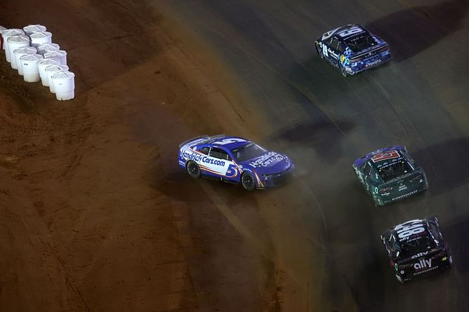 “I figured we could just be grown-ups and get the f**k over it”: Kyle Larson on contact with Ryan Preece at Bristol Dirt Race