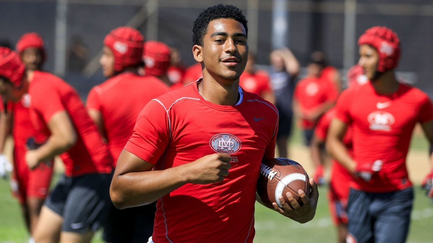 Bryce Young at Mater Dei High School
