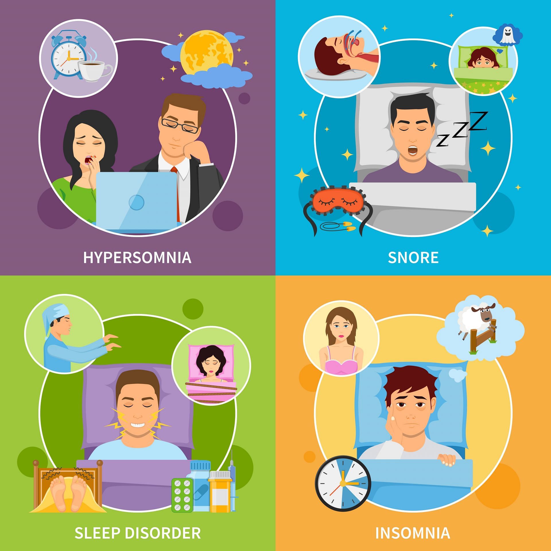 Which sleep dysfunction do you relate to? (Image via Freepik/ Freepik)