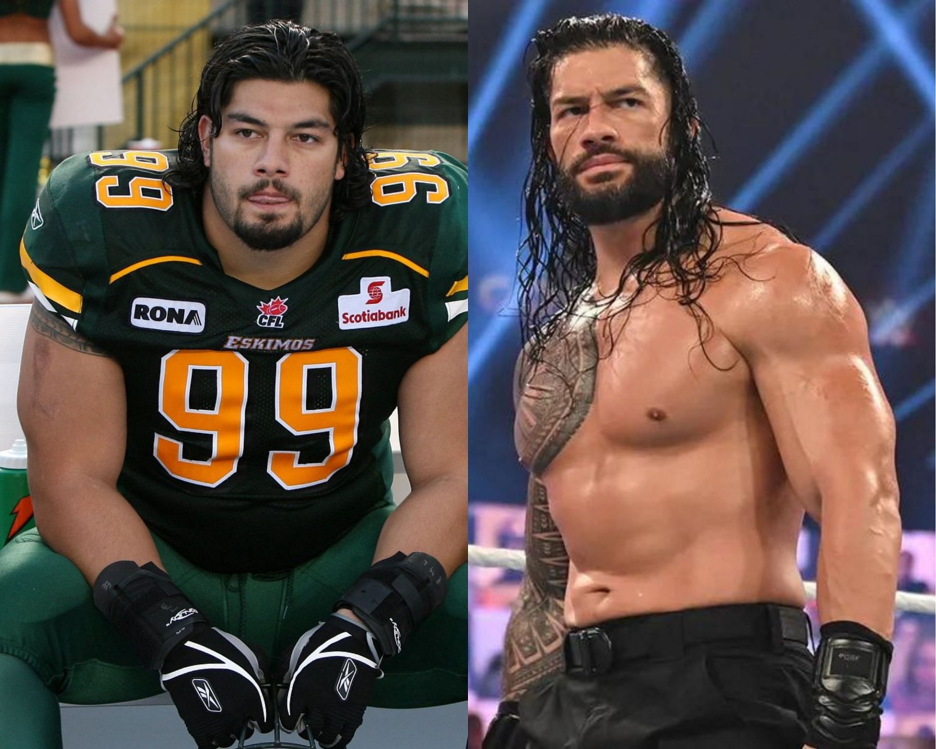 Roman Reigns has come a long way from his football career