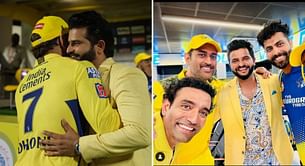 [Pictures] CSK share snapshots of Suresh Raina and Robin Uthappa's reunion with MS Dhoni at Chepauk after three years