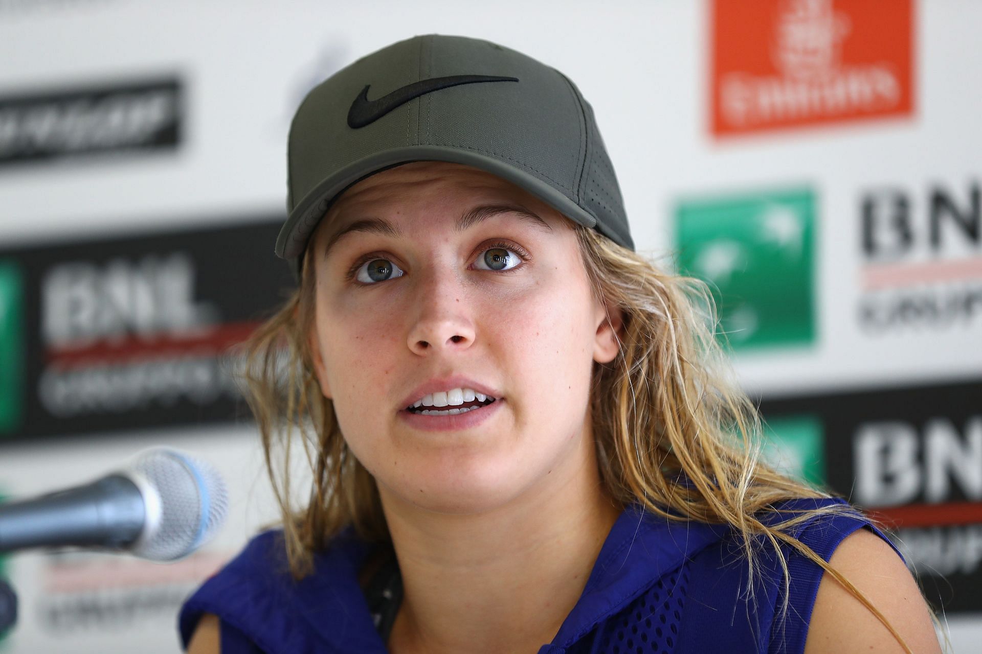 Eugenie Bouchard at the 2016 Internazionali BNL d'Italia