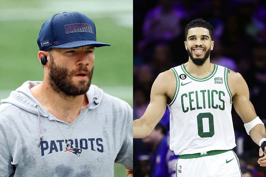 The No. 11 jersey swap is complete: Julian Edelman gets Kyrie