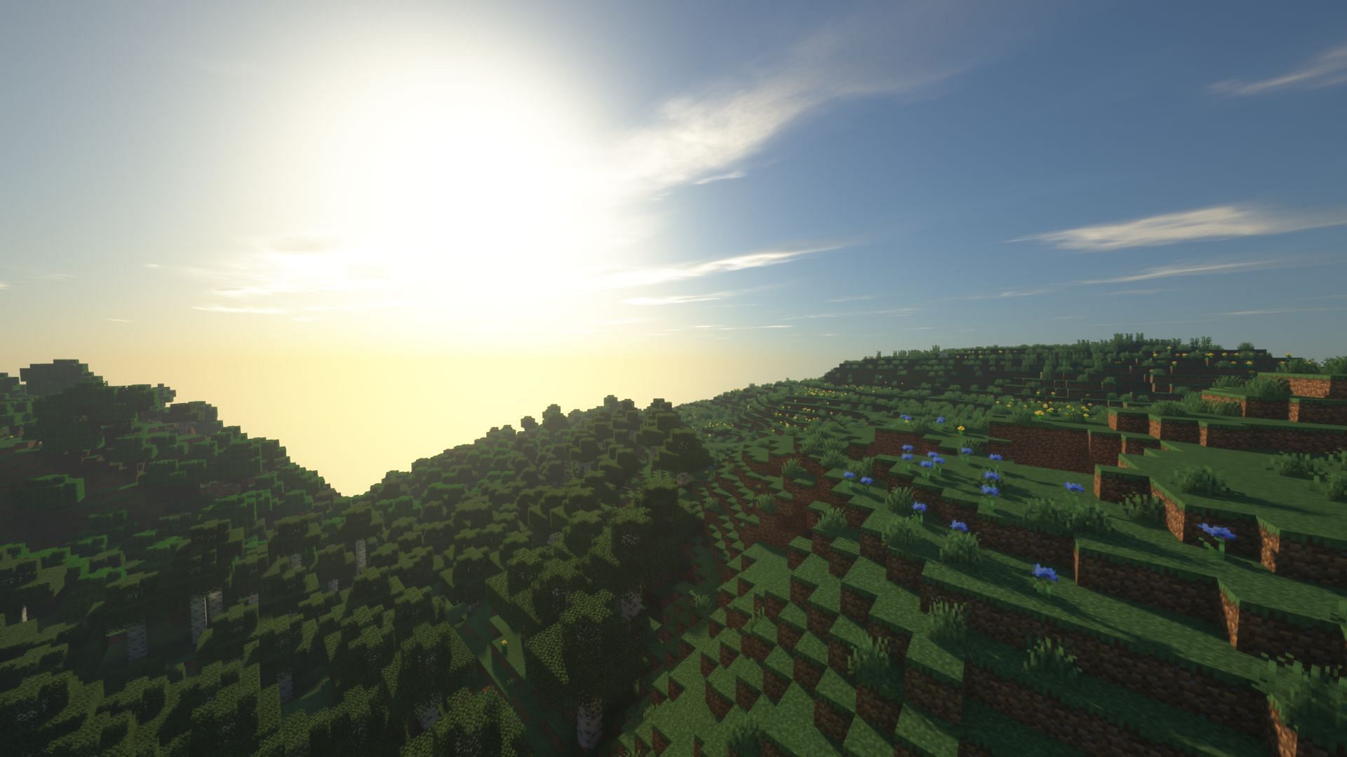 SEUS (Sonic Ether&#039;s Unbelievable Shaders) is one of the oldest shader packs for Minecraft (Image via Mojang)