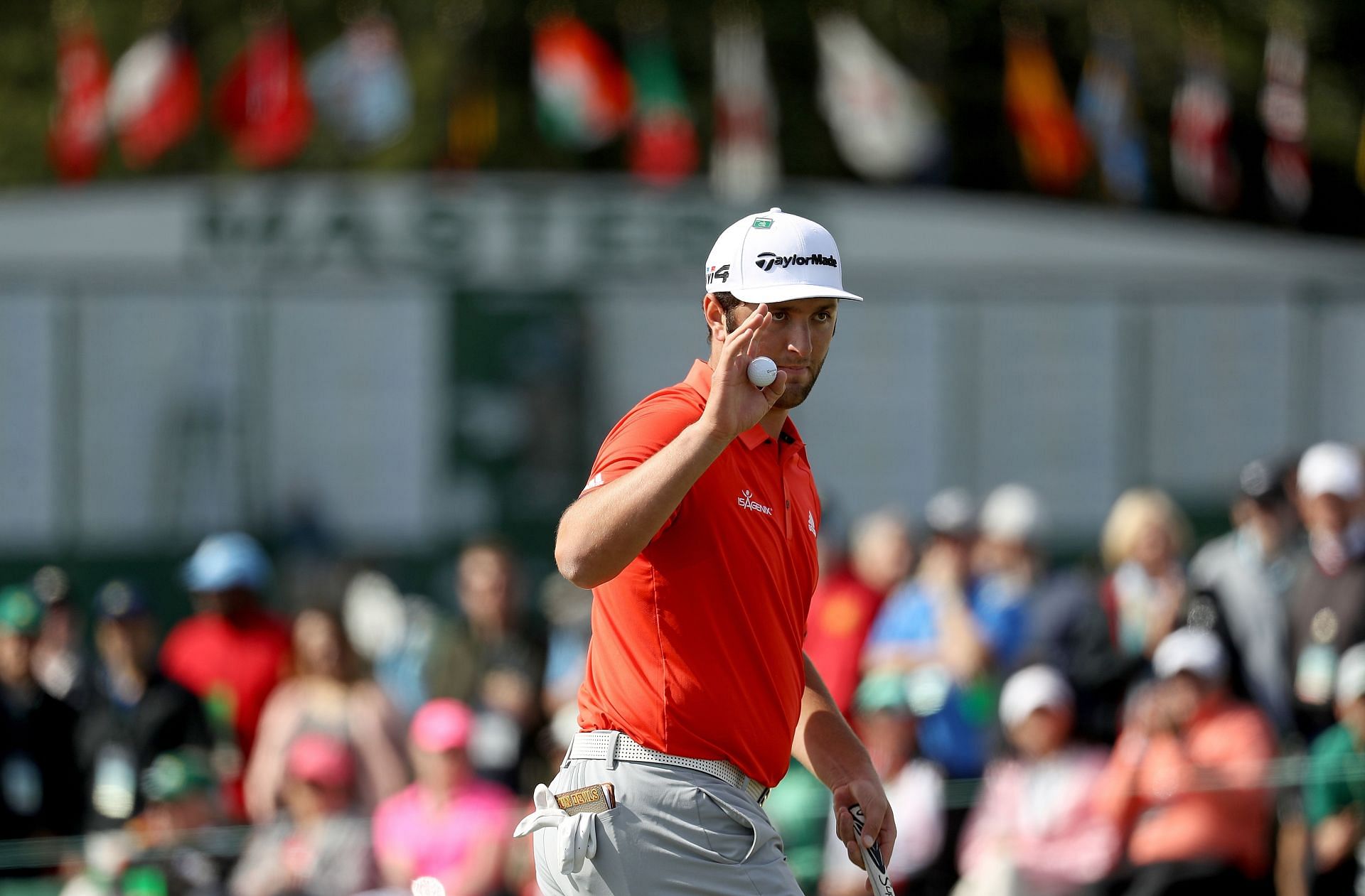 Rahm at The 2018 Masters - Final Round