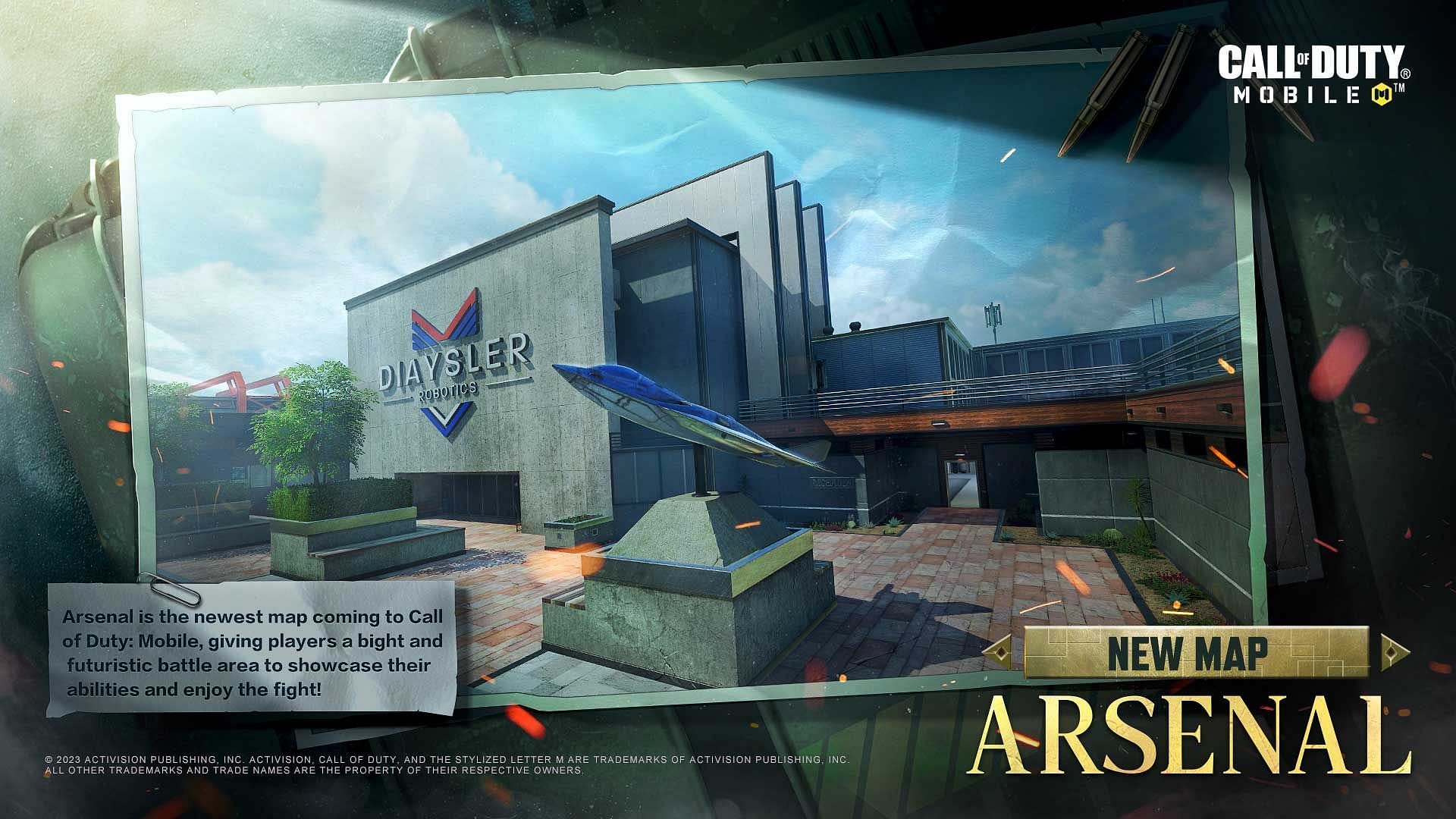 Arsenal is coming to COD Mobile (Image via Activision)