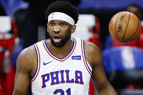 Joel Embiid of the Philadelphia 76ers