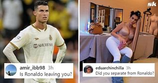 "Is Ronaldo leaving you?" - Fans all have same question after Georgina Rodriguez posts racy photoshoot