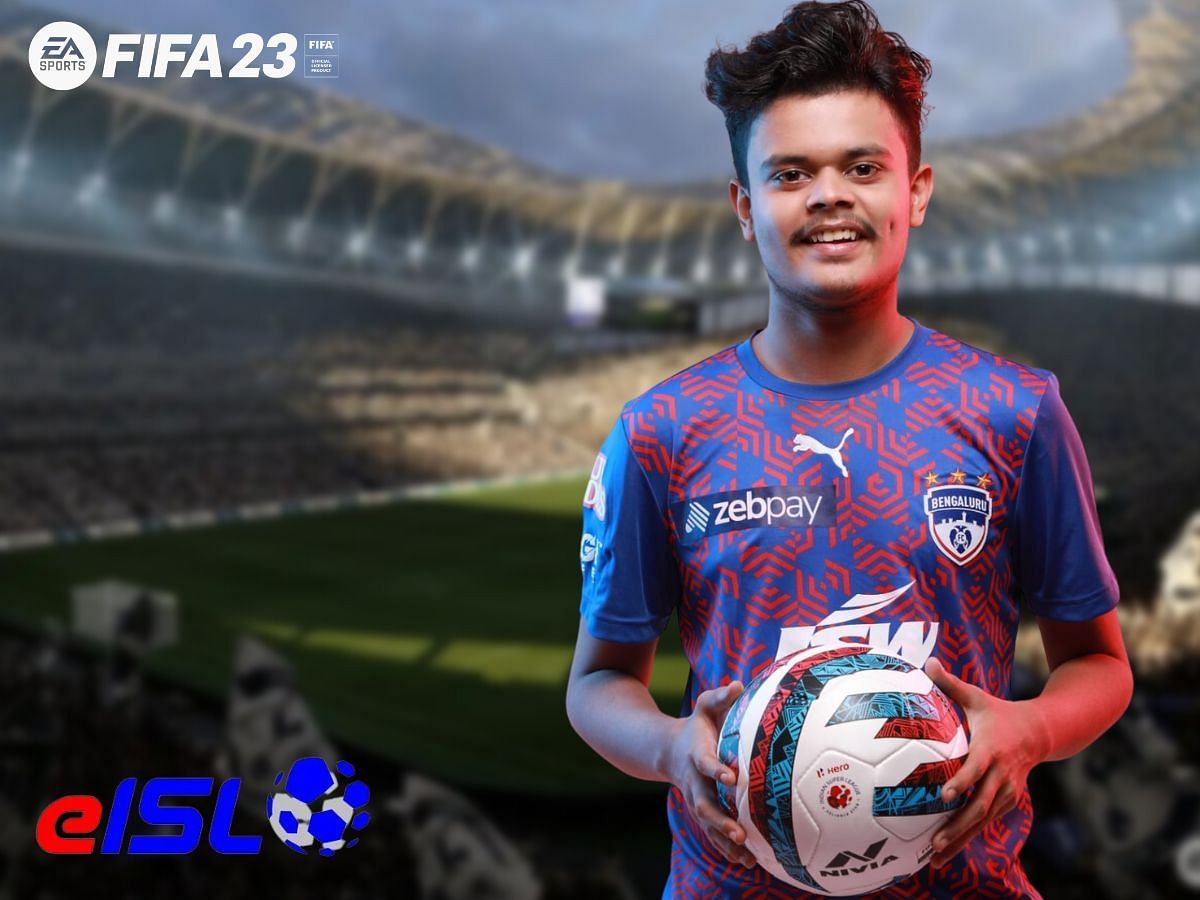 Sagnik revealed how he thinks having the playoffs on LAN could be beneficial for his side, his targets for the ongoing eISL season, and how he manages to never get complacent while playing FIFA (Image via Sportskeeda)