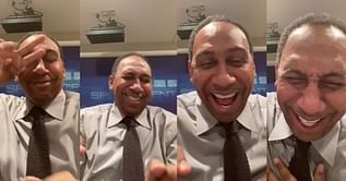Stephen A. Smith is emphatic after New York Knicks take a 2-1 lead over the Cavaliers- "Orange and blue skies baby"